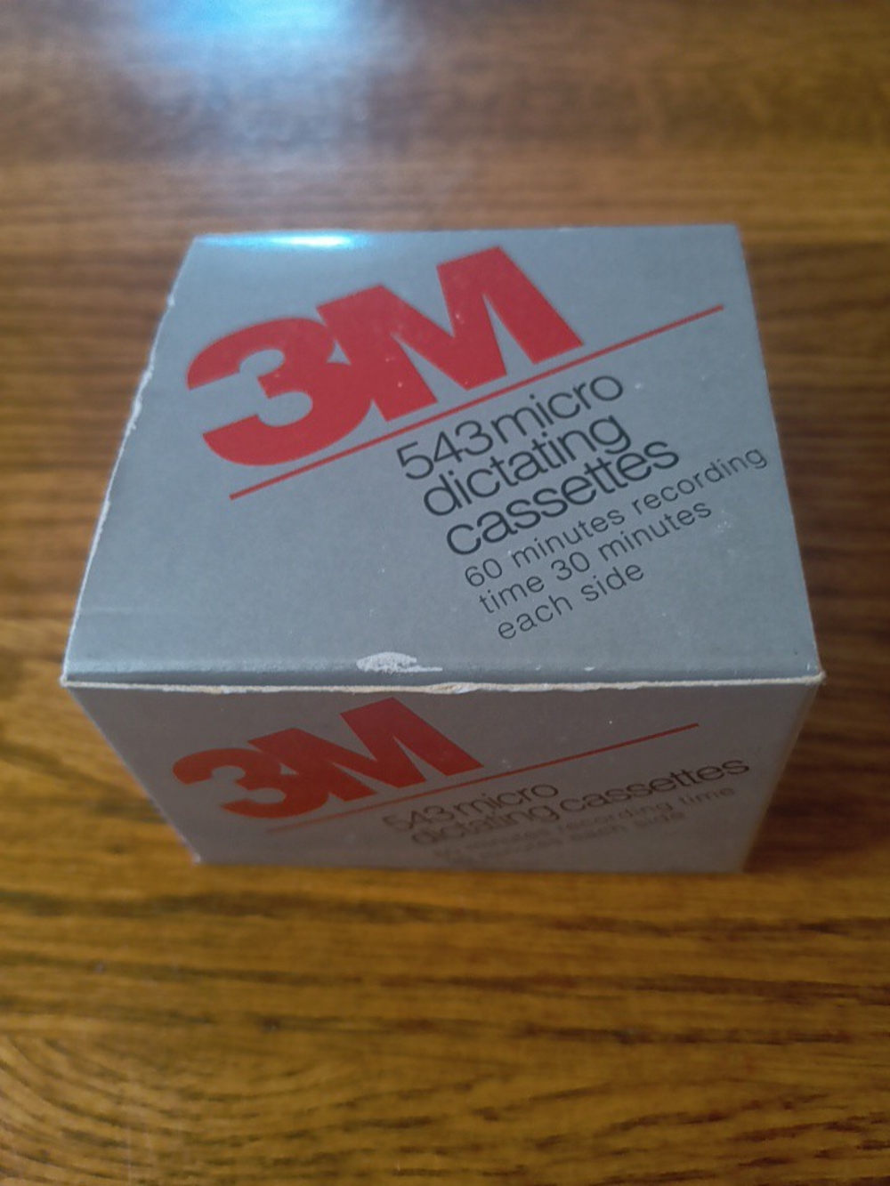 3M Gray Microcassette Dictating Cassettes - 60 Minutes (Gray)